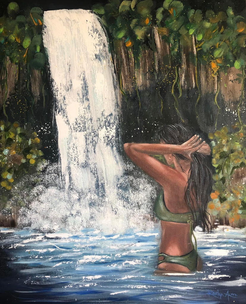 Tranquility 16x20 - oil on wrapped canvas