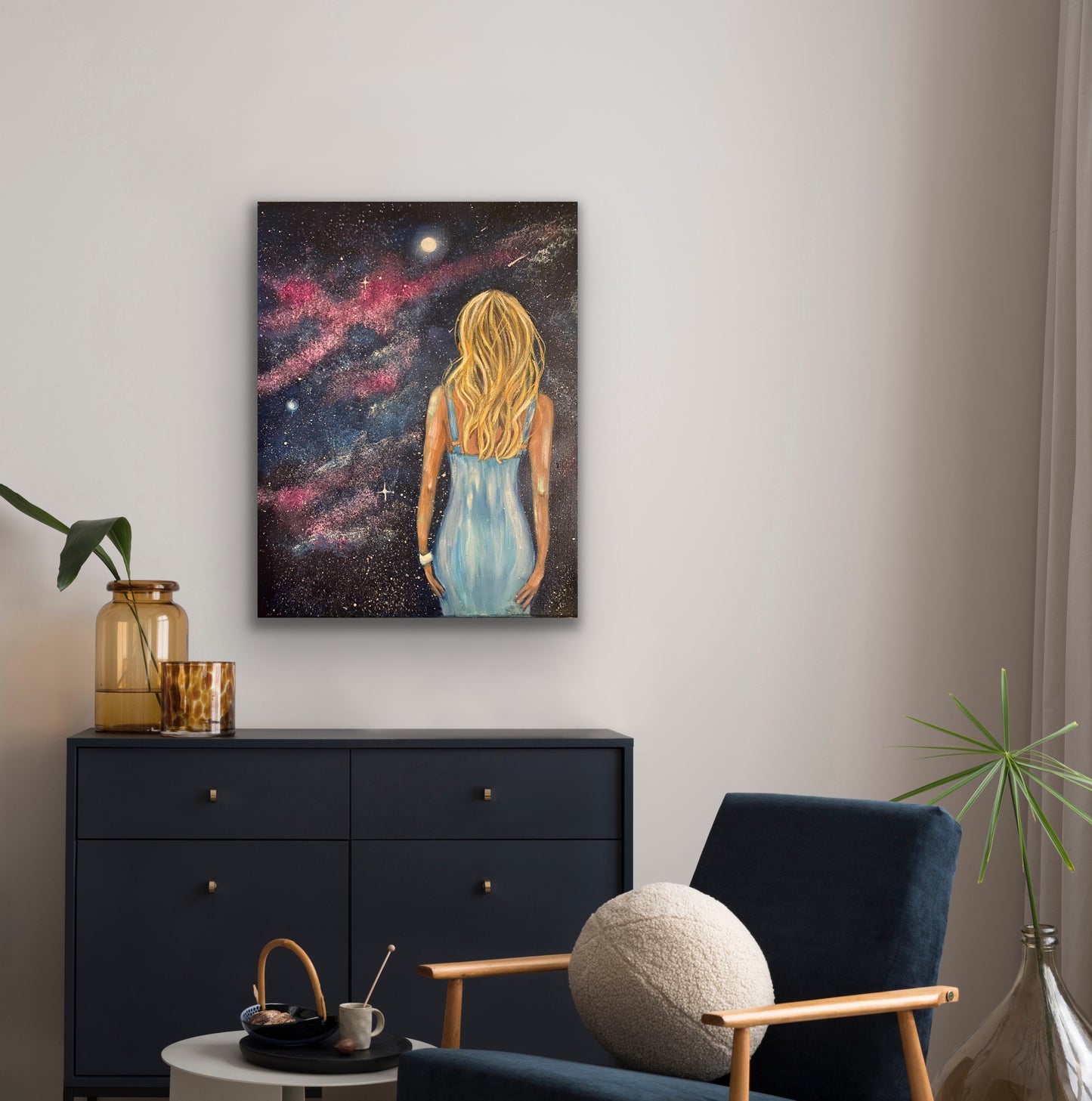 Standing on the Edge of Forever 16x20 oil on gallery wrapped canvas